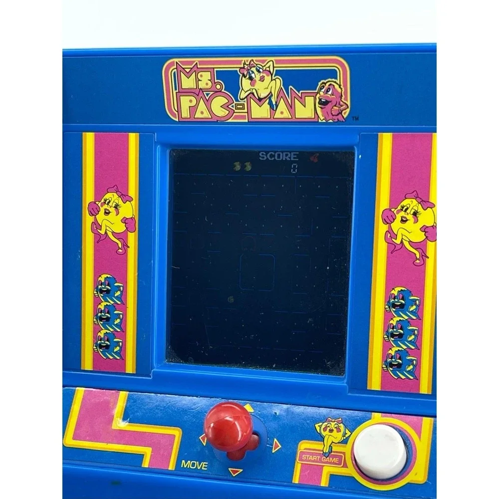 Ms. Pac-man Handheld Retro Mini Arcade Game Basic Fun Bandai Namco